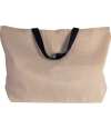 KI0228 Kimood Large Juco Bag Natural/Natural colour image